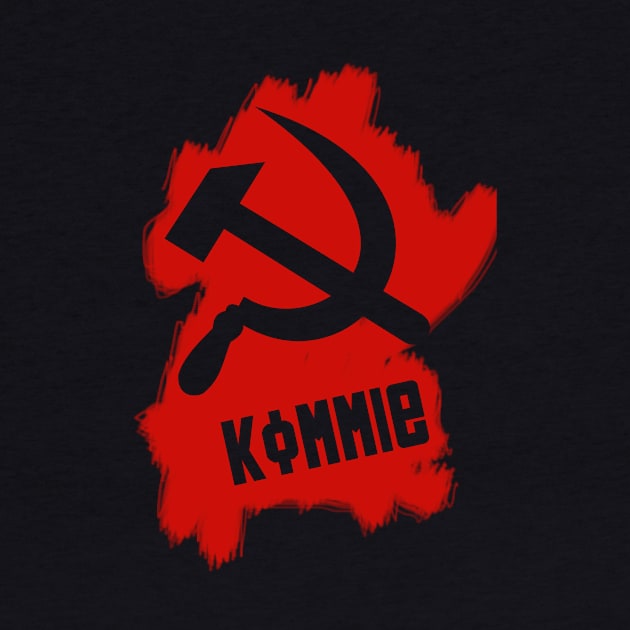 Kommie - Spray Paint Logo by artpirate